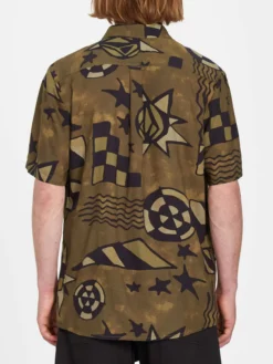 Volcom Chemises Décontractées Coupe Regular Chemise Homme Kaki / Olive -Magasin d'usine Volcom 0645eaae3510c6c47622cd21bc4f9eea scaled