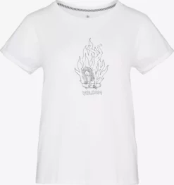 Volcom T-shirts T-shirt Radical Daze Femme Blanc