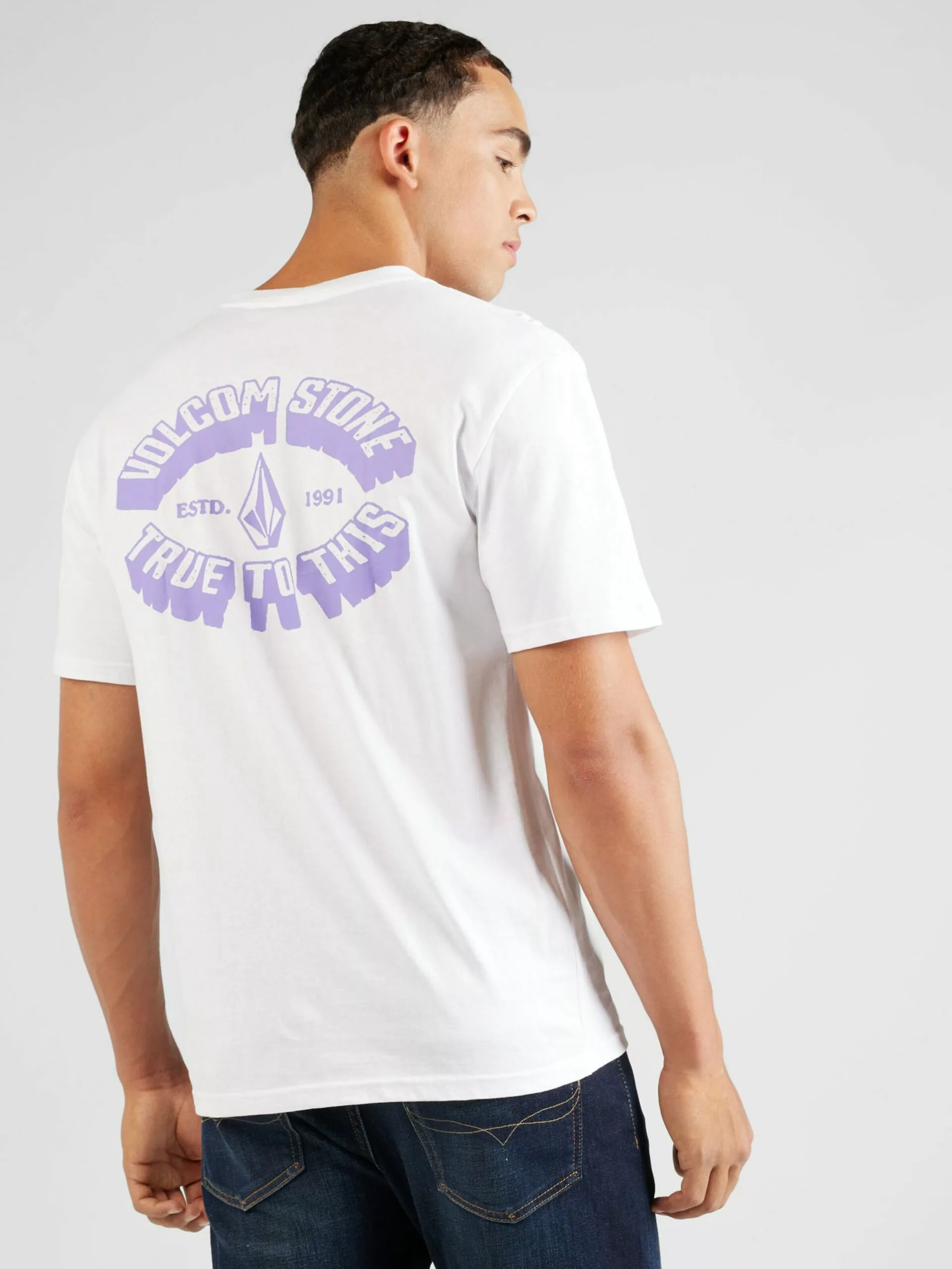 Volcom T-shirts T-Shirt TRUE MECHA Homme Blanc 6 Volcom T-shirts T-Shirt TRUE MECHA Homme Blanc – Image 4