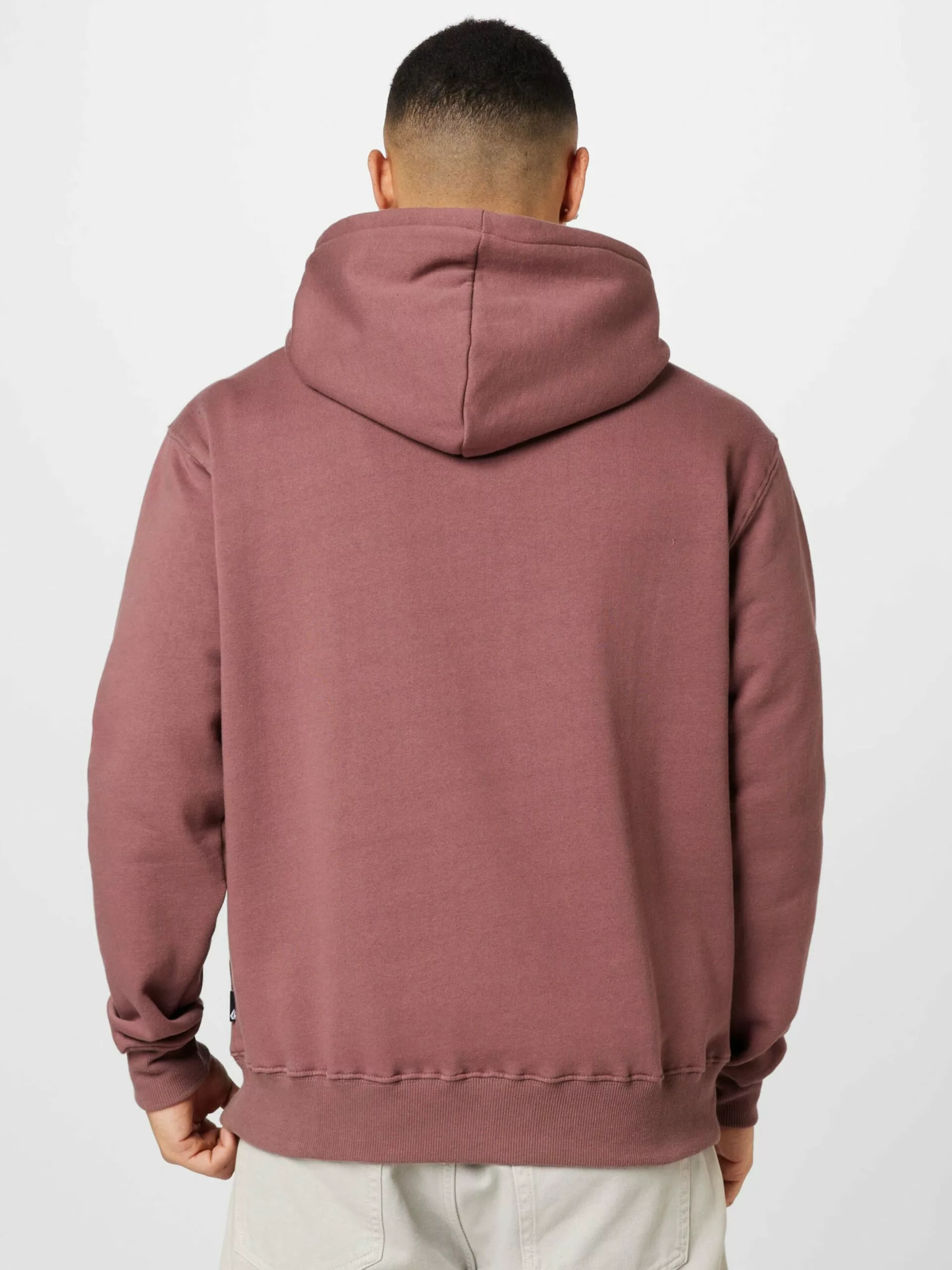 Volcom Sweats à Capuche Sweat-shirt Homme Bordeaux 6 Volcom Sweats à Capuche Sweat-shirt Homme Bordeaux – Image 4
