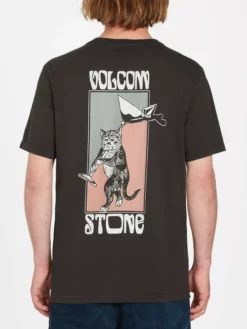 Volcom T-shirts T-Shirt Feline Homme Noir -Magasin d'usine Volcom 145e7ceb2668972e45c4f240559ee94f scaled