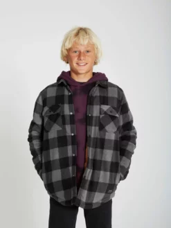 Volcom Vestes En Polaire Veste En Polaire Enfants Gris / Noir -Magasin d'usine Volcom 147f5fa38212ad876102fbad4ca145f8 scaled
