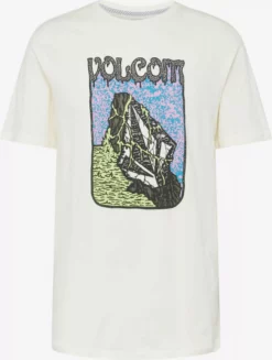 Volcom T-shirts T-Shirt FTY SUBMERGED Homme Crème