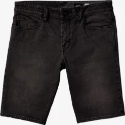Volcom Shorts En Jean Regular Jean Solver Homme Noir