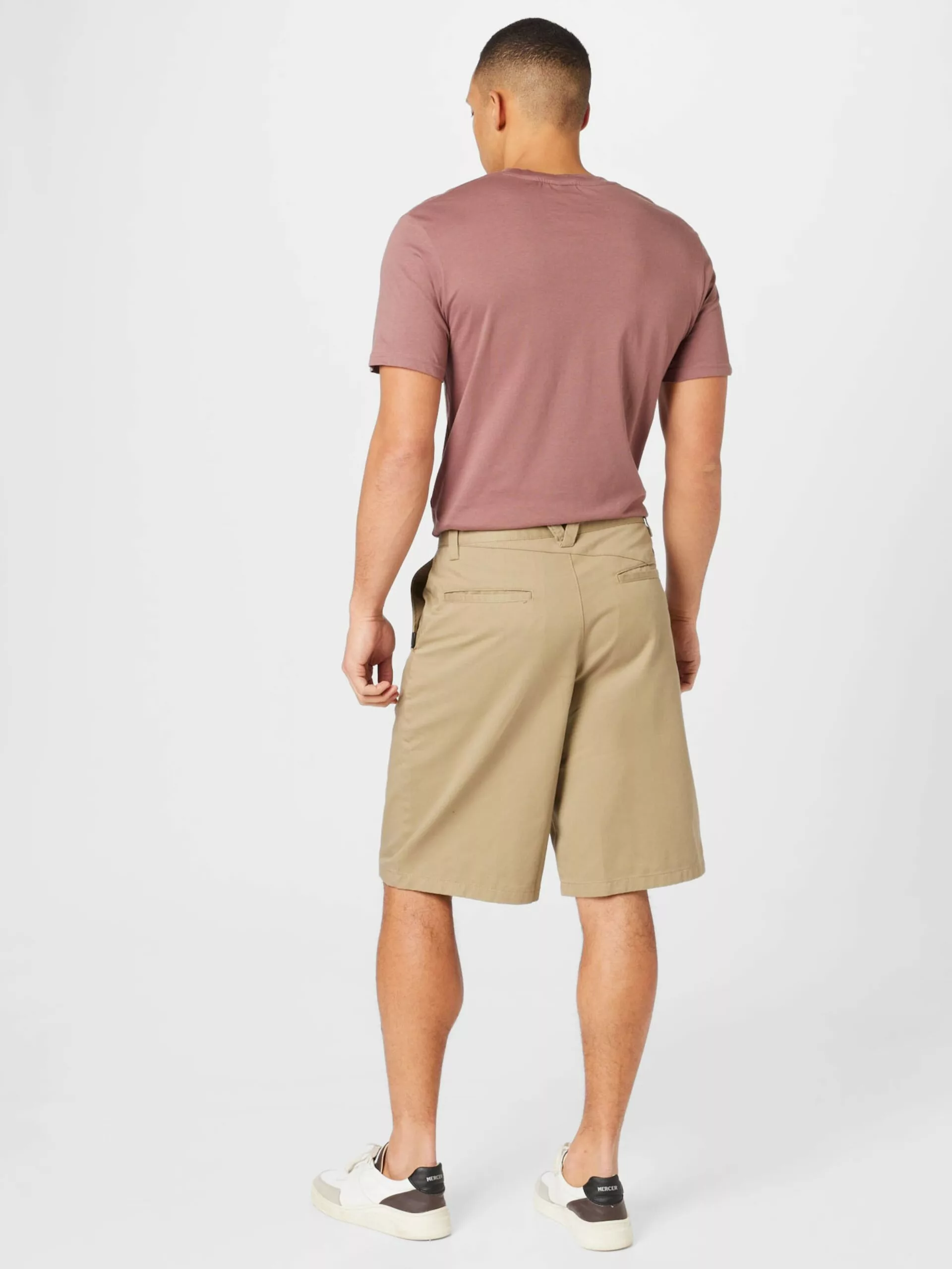 Volcom Shorts Wide Leg Pantalon Homme Beige 6 Volcom Shorts Wide Leg Pantalon Homme Beige – Image 4