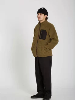 Volcom Vestes En Polaire Veste En Polaire Muzzer Fuzzar Homme Marron -Magasin d'usine Volcom 28b9d7469cc3cb0580fa1a20f71d7292 scaled
