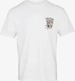 Volcom T-shirts T-Shirt Connected Minds Homme Blanc