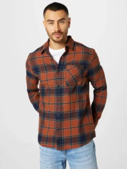 Volcom Chemises à Carreaux Coupe Regular Chemise CADEN Homme Marron -Magasin d'usine Volcom 35f089e42990c55d6ad417b63be833fa scaled