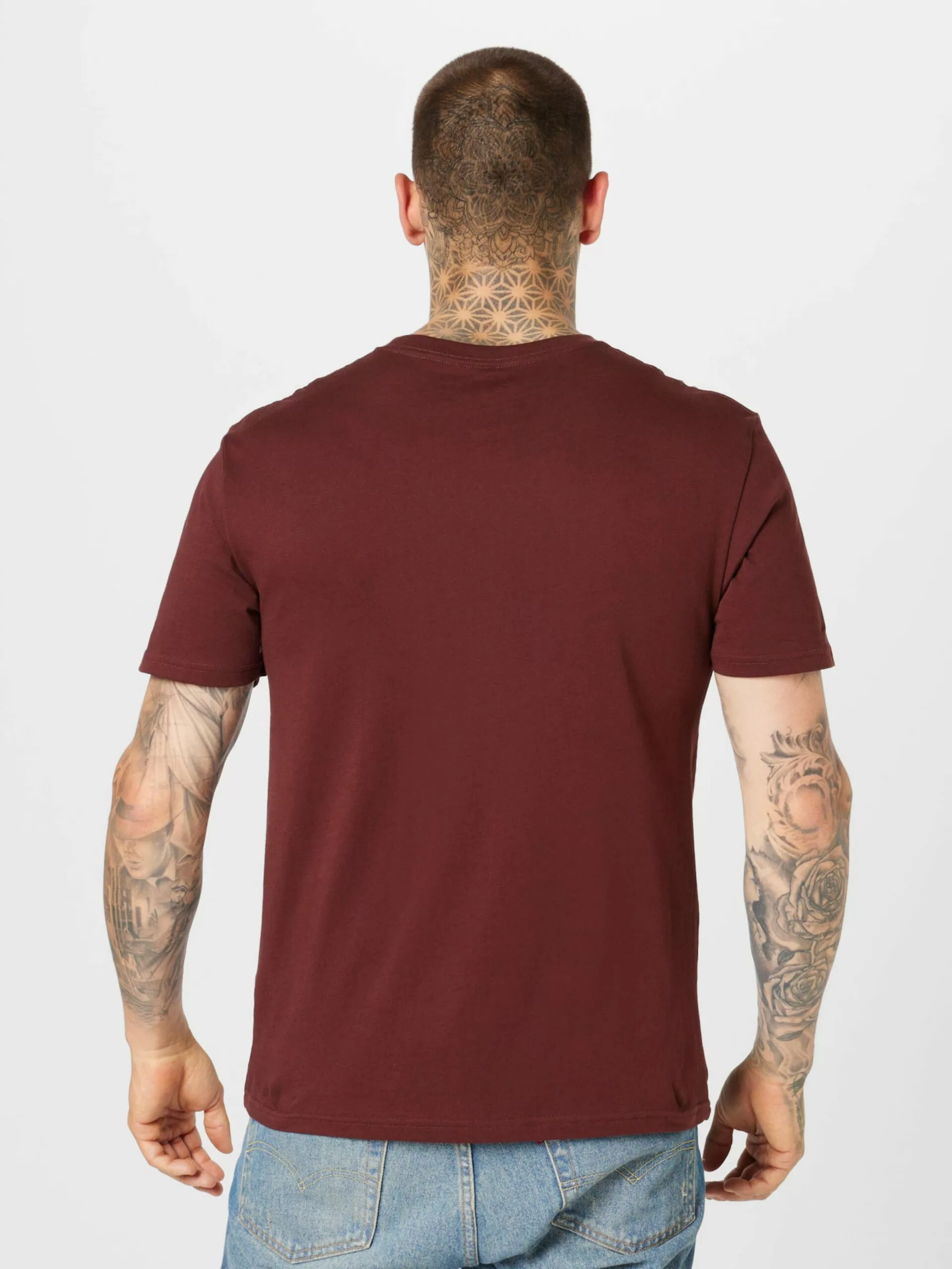 Volcom T-shirts T-Shirt Homme Marron Châtaigne 6 Volcom T-shirts T-Shirt Homme Marron Châtaigne – Image 4
