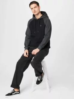 Volcom Sweats à Capuche Sweat-shirt Homak Homme Noir / Noir Chiné -Magasin d'usine Volcom 3b0d12ad0a6f079aa7af61c15fbcc457 scaled