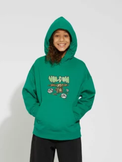 Volcom Sweats à Capuche Sweat-shirt Todd Bratrud Femme Citron Vert / Vert Gazon -Magasin d'usine Volcom 3c68c8034004226f3de3da28ab049e6e scaled