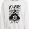 Volcom Sweats à Capuche Sweat-shirt EDENER Homme Gris Chiné
