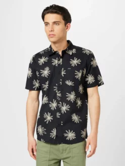 Volcom Chemises Décontractées Coupe Regular Chemise LAZY DAZEY Homme Noir -Magasin d'usine Volcom 447eabc8698f9a9d1bd3963efe9beed7 1 scaled