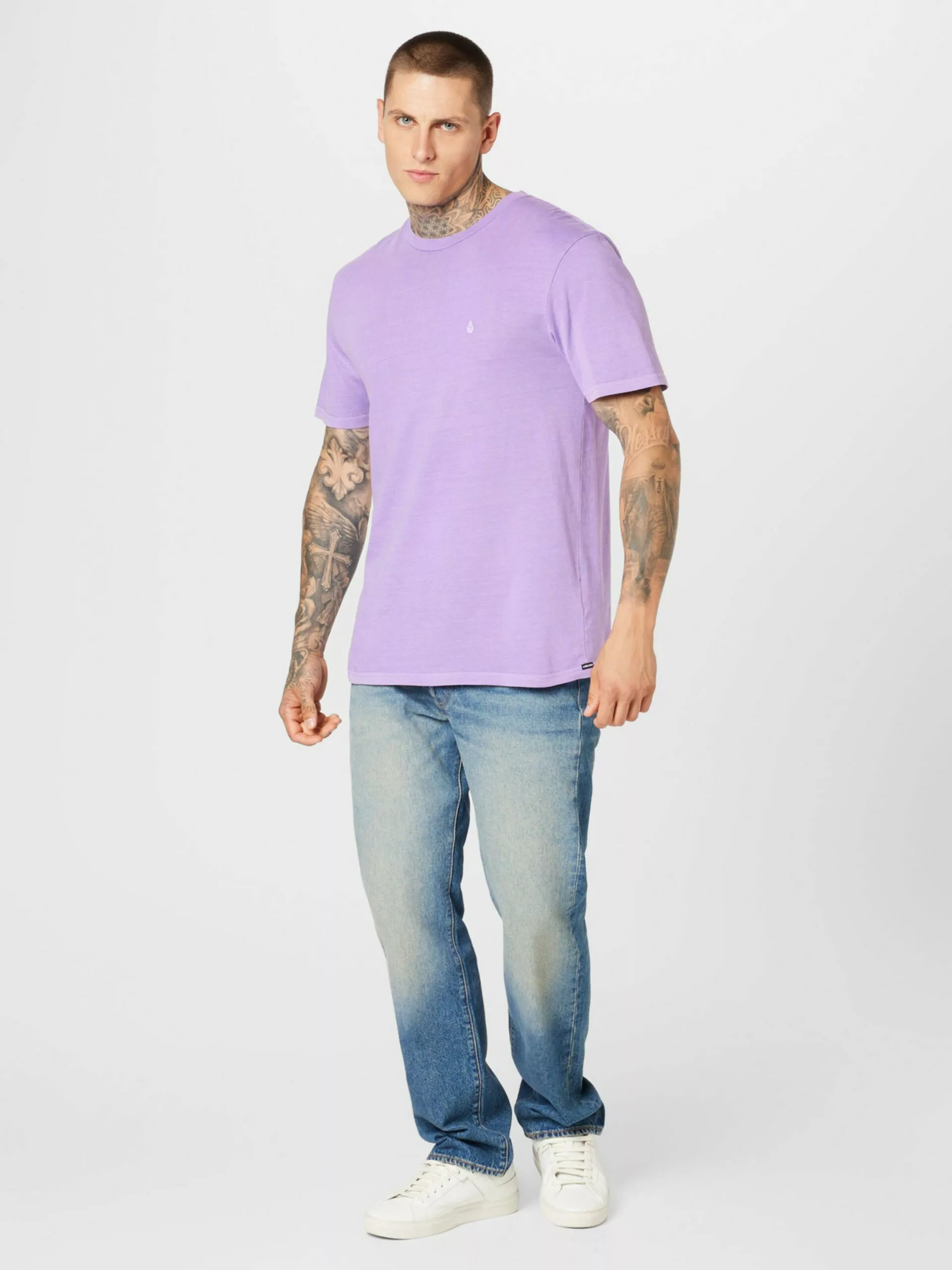 Volcom T-shirts T-Shirt Homme Violet Clair 7 Volcom T-shirts T-Shirt Homme Violet Clair – Image 5