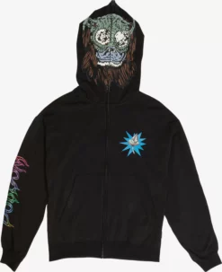 Volcom Sweats Veste De Survêtement Chrissie Enfants Noir