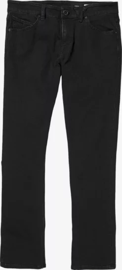 Volcom Droits Regular Jean Vorta Homme Noir