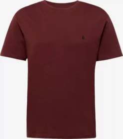 Volcom T-shirts T-Shirt Homme Marron Châtaigne