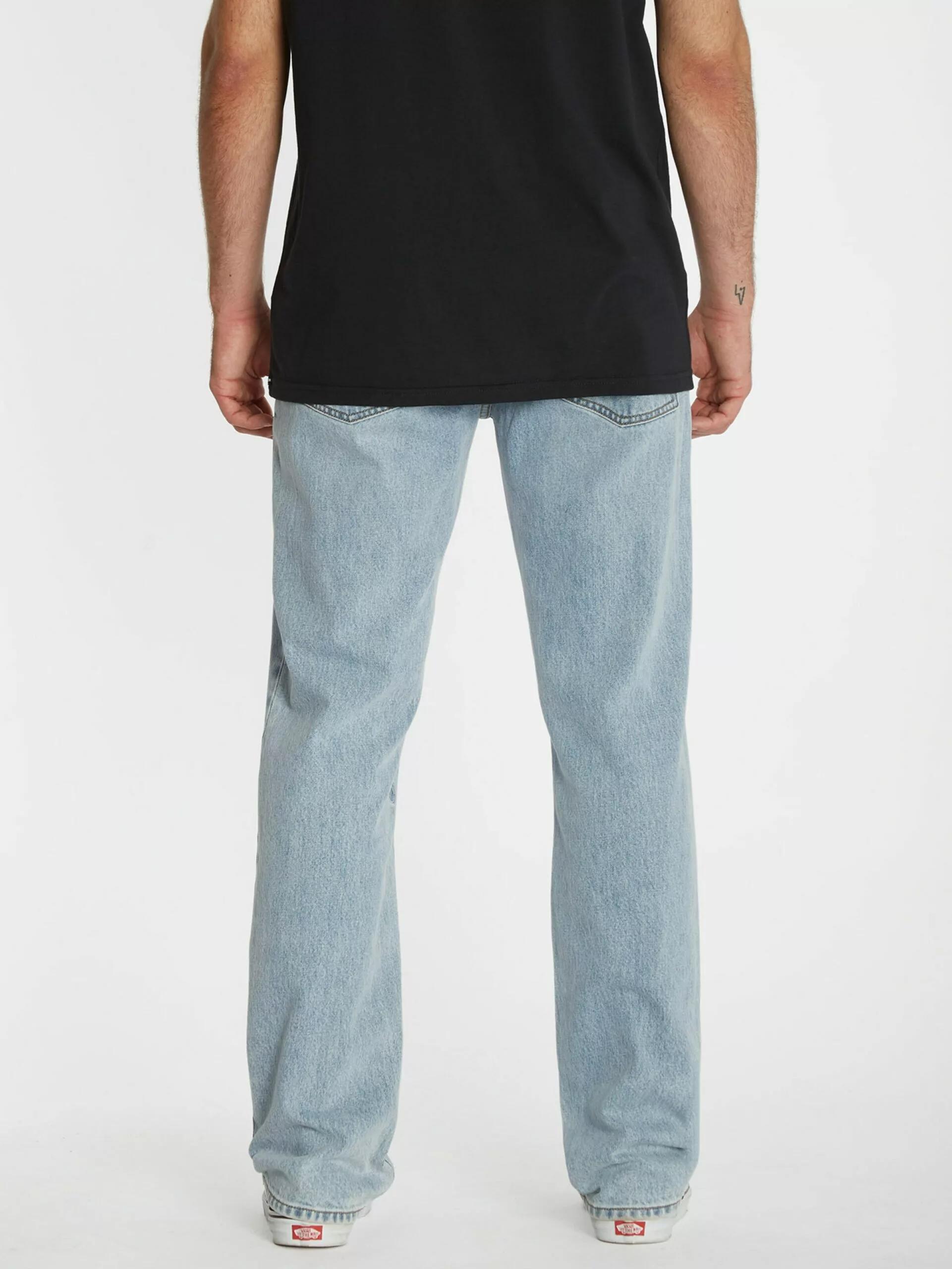 Volcom Droits Regular Jean Solver Homme Bleu Clair 8 Volcom Droits Regular Jean Solver Homme Bleu Clair – Image 6