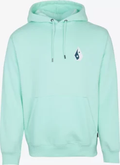 Volcom Sweats à Capuche Sweat-shirt Puffstone Homme Pétrole / Menthe
