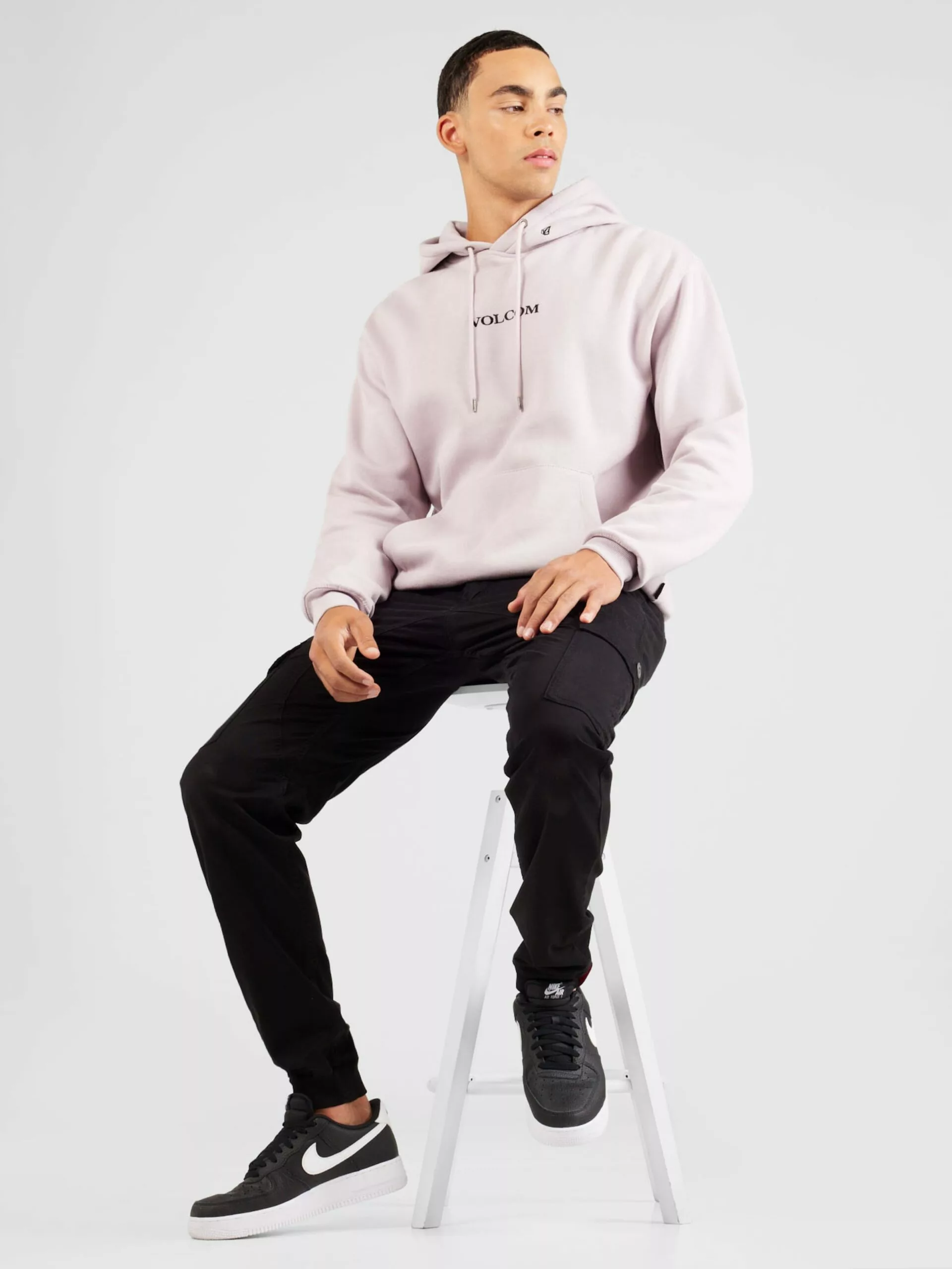 Volcom Sweats à Capuche Sweat-shirt Homme Lilas 7 Volcom Sweats à Capuche Sweat-shirt Homme Lilas – Image 5