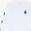 Volcom Hauts à Manches Longues T-Shirt Enfants Blanc -Magasin d'usine Volcom 684ad5f197164a9c8f974b1c092fa7f5