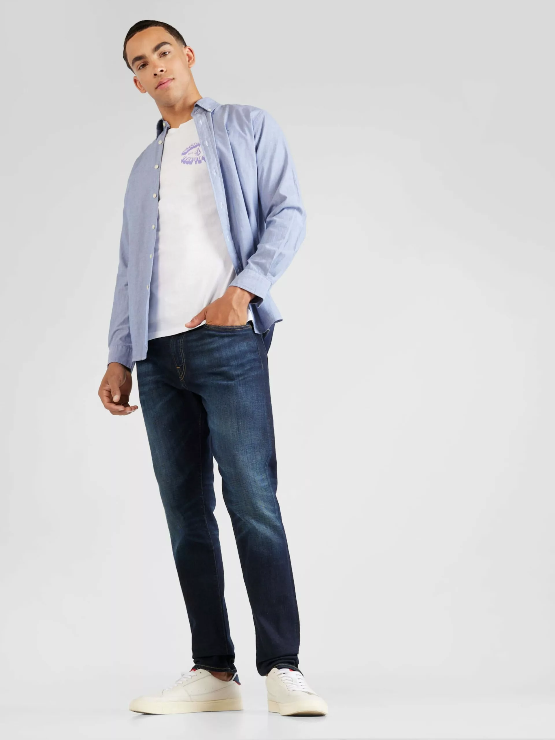 Volcom T-shirts T-Shirt TRUE MECHA Homme Blanc 7 Volcom T-shirts T-Shirt TRUE MECHA Homme Blanc – Image 5