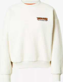 Volcom Sweats Sweat-shirt TOO DOO Femme Blanc