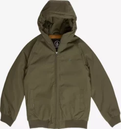 Volcom Vestes Dextérieur Veste Fonctionnelle Herman Enfants Olive