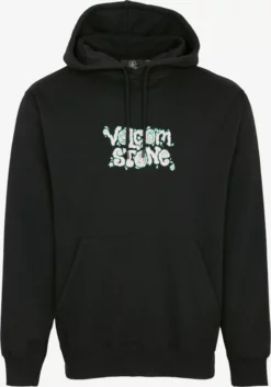 Volcom Sweats à Capuche Sweat-shirt Hager Homme Noir