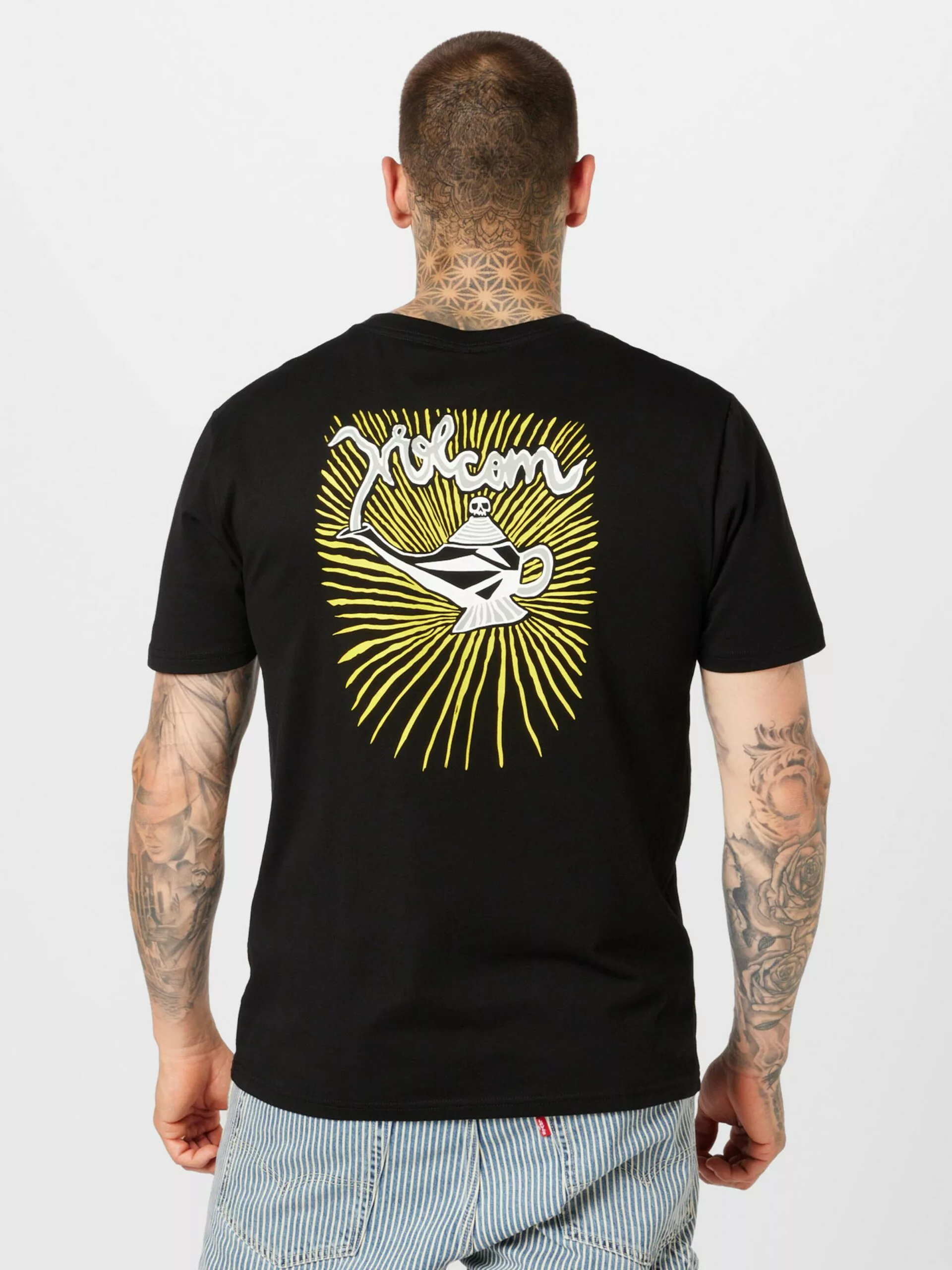 Volcom T-shirts T-Shirt GONYMAGIC Homme Noir 6 Volcom T-shirts T-Shirt GONYMAGIC Homme Noir – Image 4