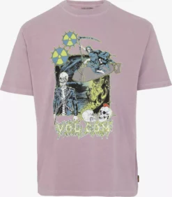 Volcom T-shirts T-Shirt Richard French Homme Lilas
