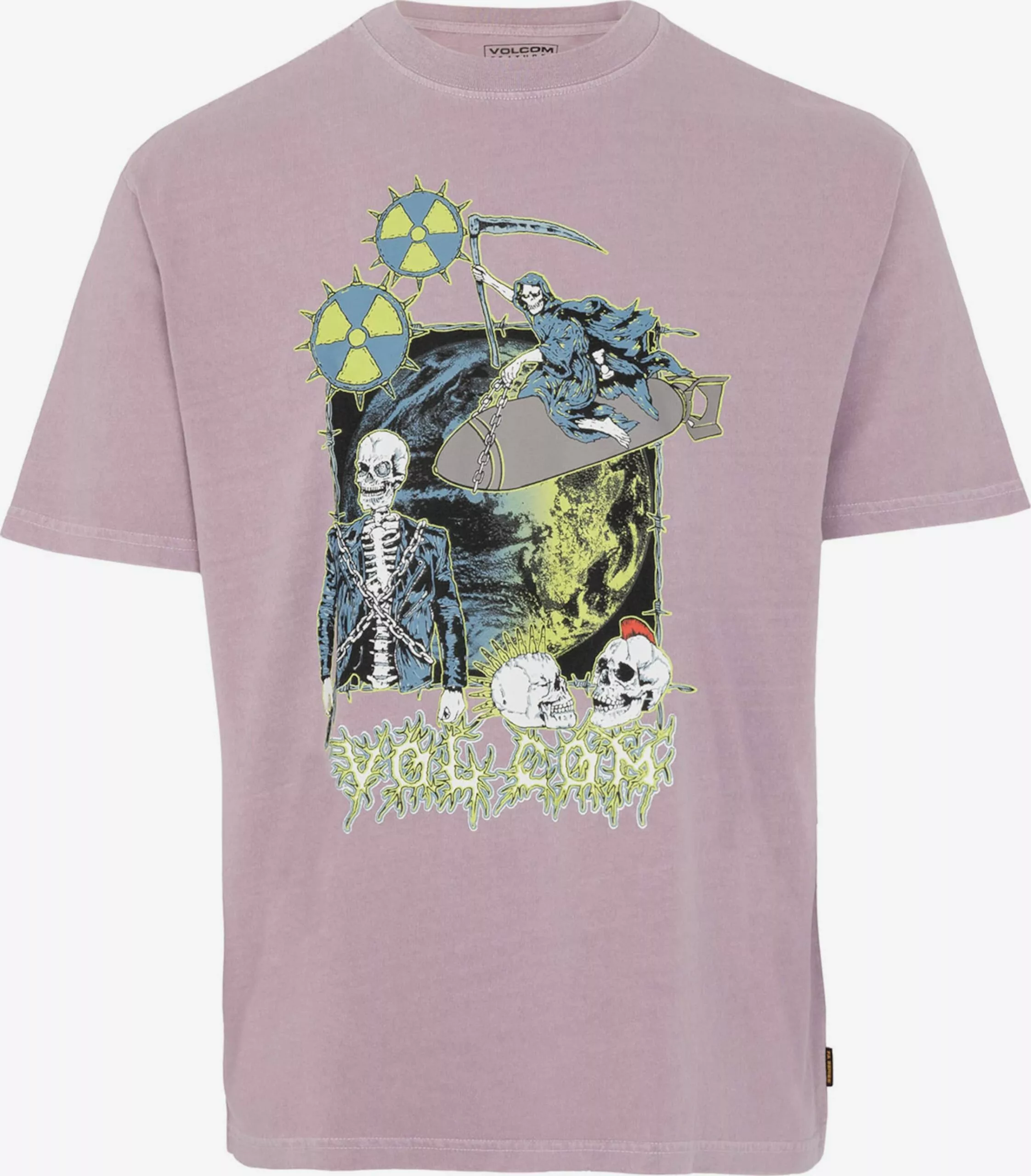Volcom T-shirts T-Shirt Richard French Homme Lilas 3 Volcom T-shirts T-Shirt Richard French Homme Lilas