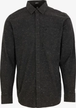 Volcom Chemises Décontractées Coupe Regular Chemise Date Knight Homme Noir Chiné