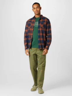 Volcom Chemises à Carreaux Coupe Regular Chemise NETASTONE Homme Bleu Marine -Magasin d'usine Volcom 7daa0b1ef2c0c28df2892c0e43165599 scaled