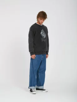 Volcom Sweats Sweat-shirt No Resess Femme Anthracite -Magasin d'usine Volcom 93ed28546228852035c48c147c85012a scaled