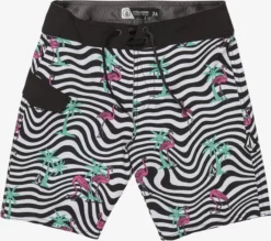 Volcom Sport Regular Maillot De Bain De Sport Enfants Blanc