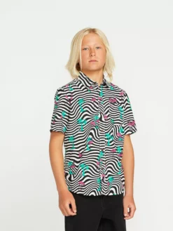 Volcom Chemises Coupe Regular Chemise Enfants Blanc -Magasin d'usine Volcom 98c2ae08dae75a0b46849b3264937aeb scaled