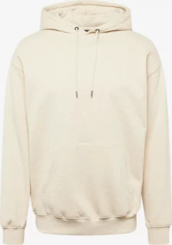 Volcom Sweats à Capuche Sweat-shirt Homme Blanc Chiné