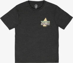 Volcom T-Shirts T-Shirt Enfants Noir Chiné