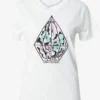 Volcom T-shirts T-shirt RADICAL DAZE Femme Blanc Cassé -Magasin d'usine Volcom a7114ed396837ee66a7f69947175b5fc scaled
