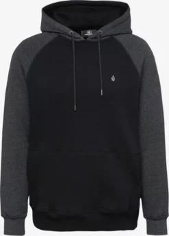 Volcom Sweats à Capuche Sweat-shirt Homak Homme Noir / Noir Chiné