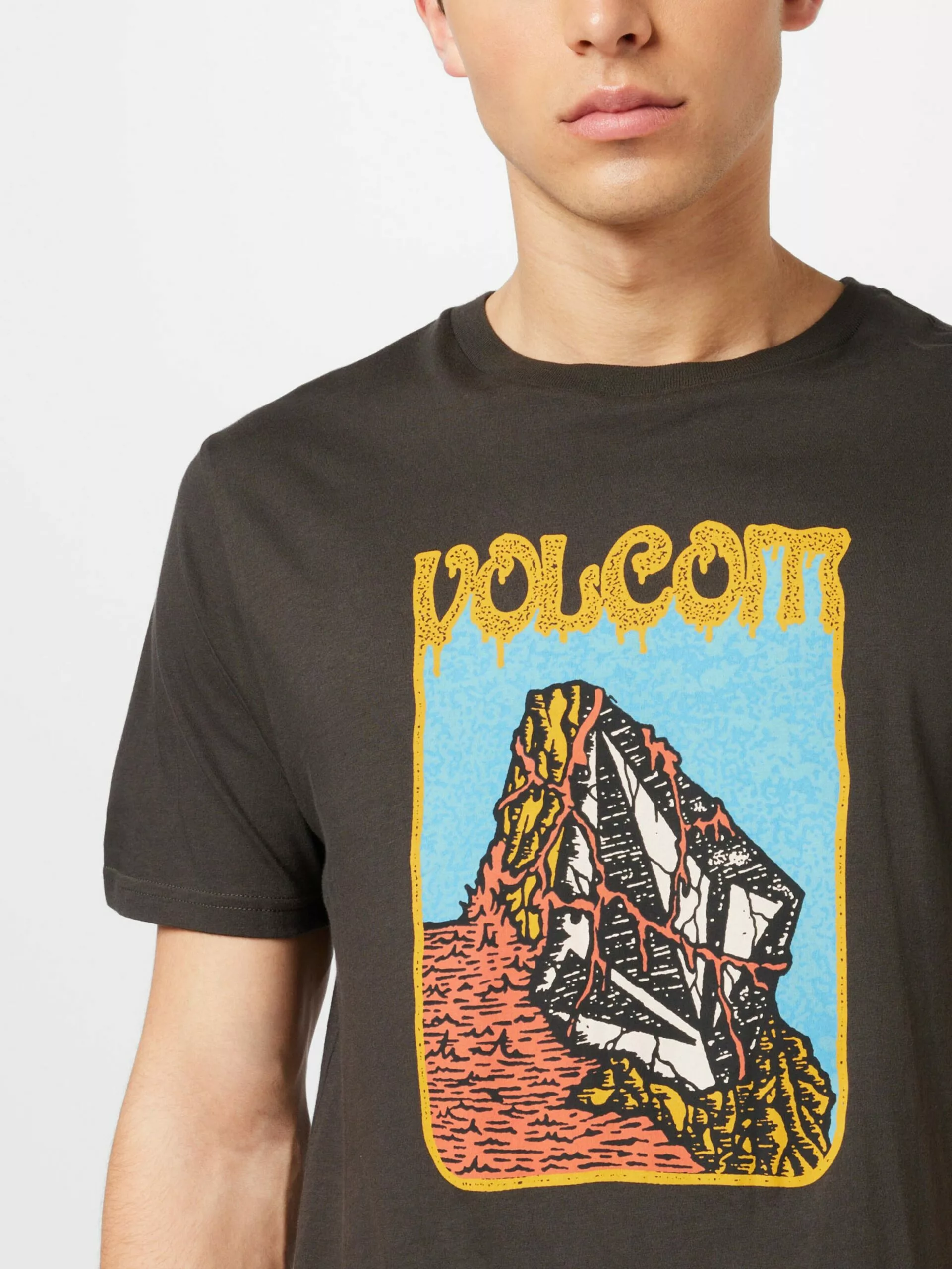 Volcom T-shirts T-Shirt FTY SUBMERGED Homme Noir 4 Volcom T-shirts T-Shirt FTY SUBMERGED Homme Noir – Image 2