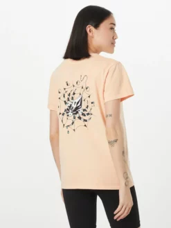 Volcom T-shirts T-shirt Chedelic Femme Abricot -Magasin d'usine Volcom ab4ceae429a8af8b1bfa72aff29be911 scaled