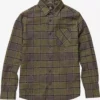 Volcom Chemises Coupe Regular Chemise Caden Plaid Enfants Vert