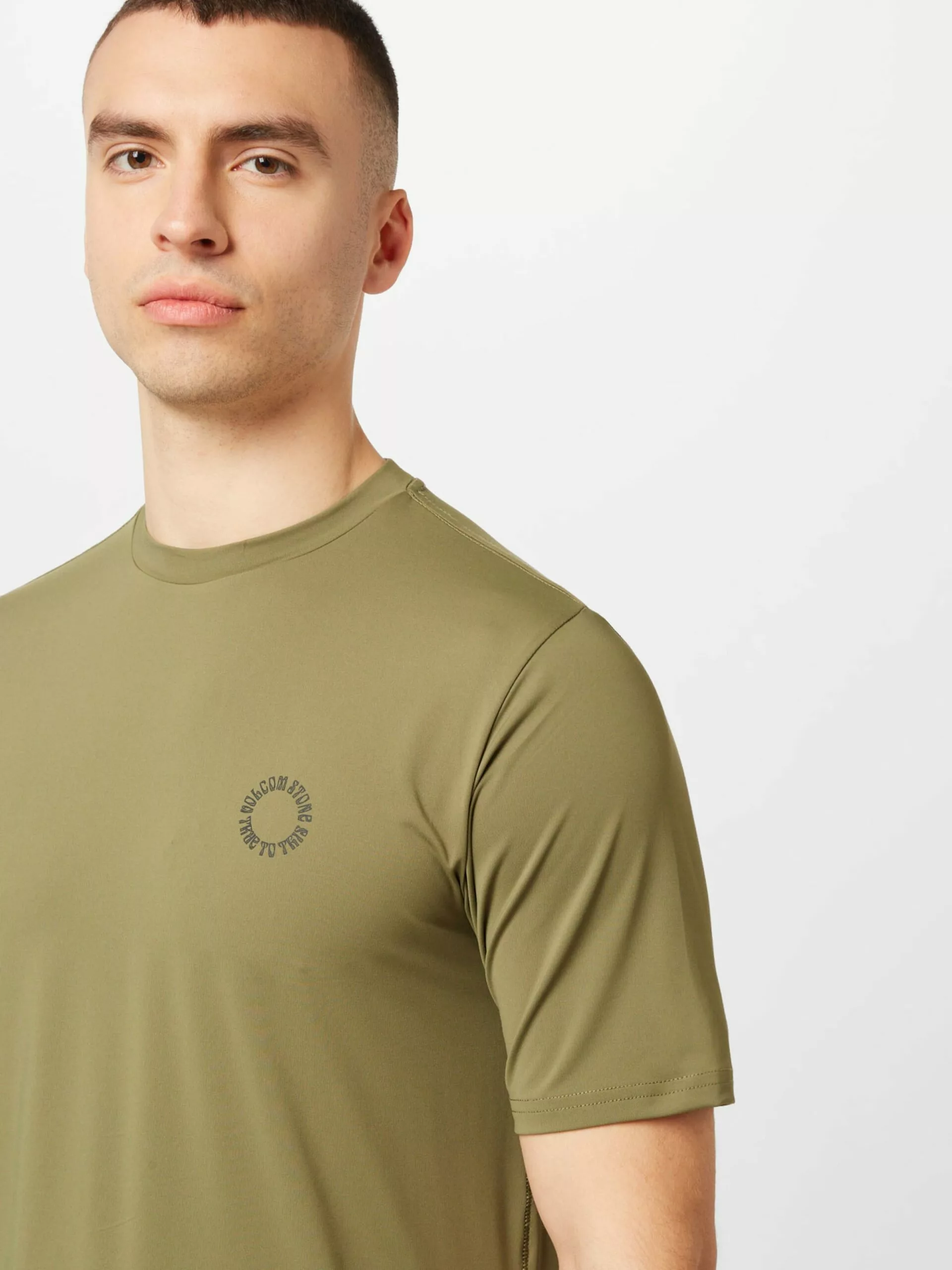 Volcom T-shirts T-Shirt Faulter Homme Kaki 7 Volcom T-shirts T-Shirt Faulter Homme Kaki – Image 5