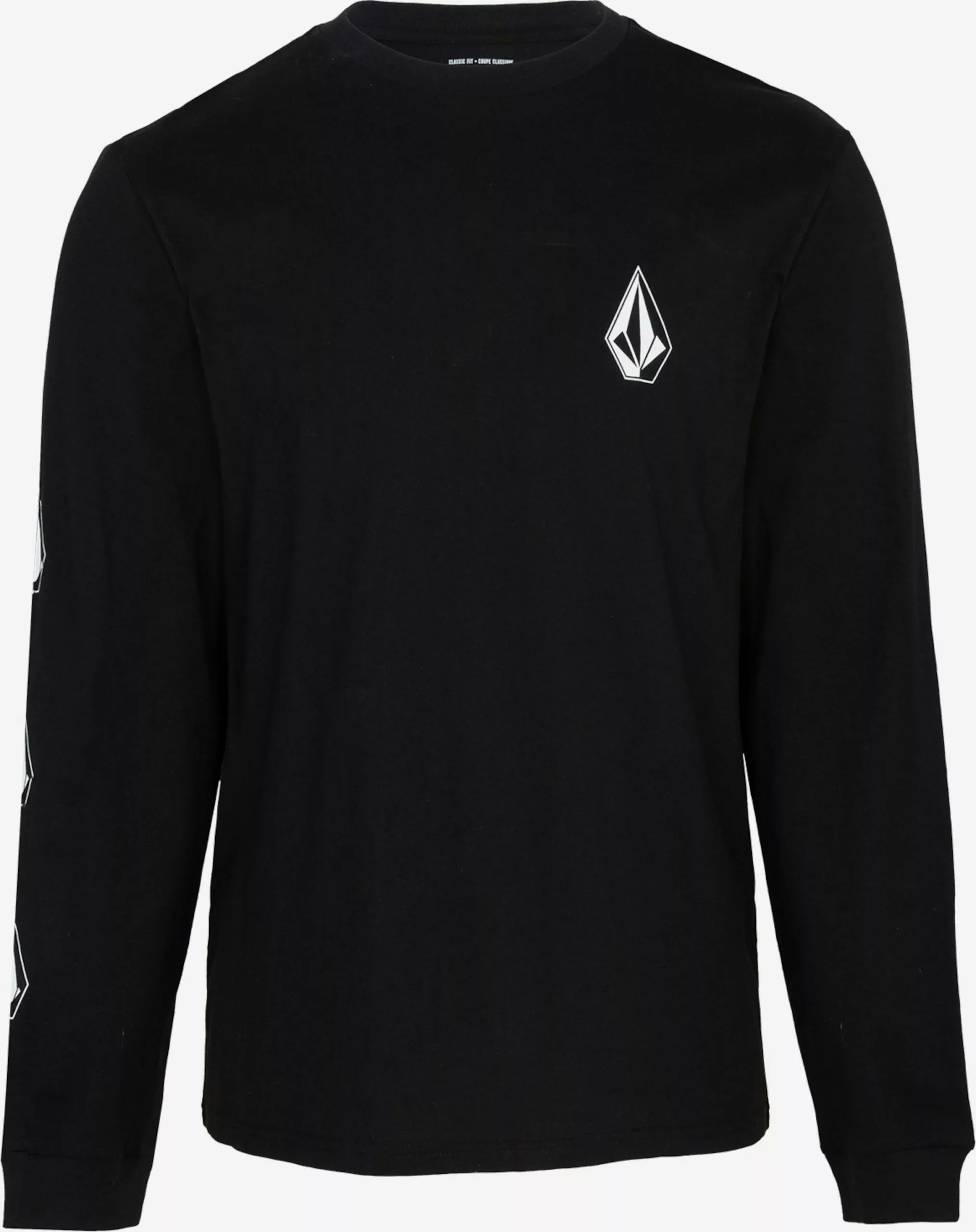Volcom T-shirts à Manches Longues T-Shirt Homme Noir 3 Volcom T-shirts à Manches Longues T-Shirt Homme Noir