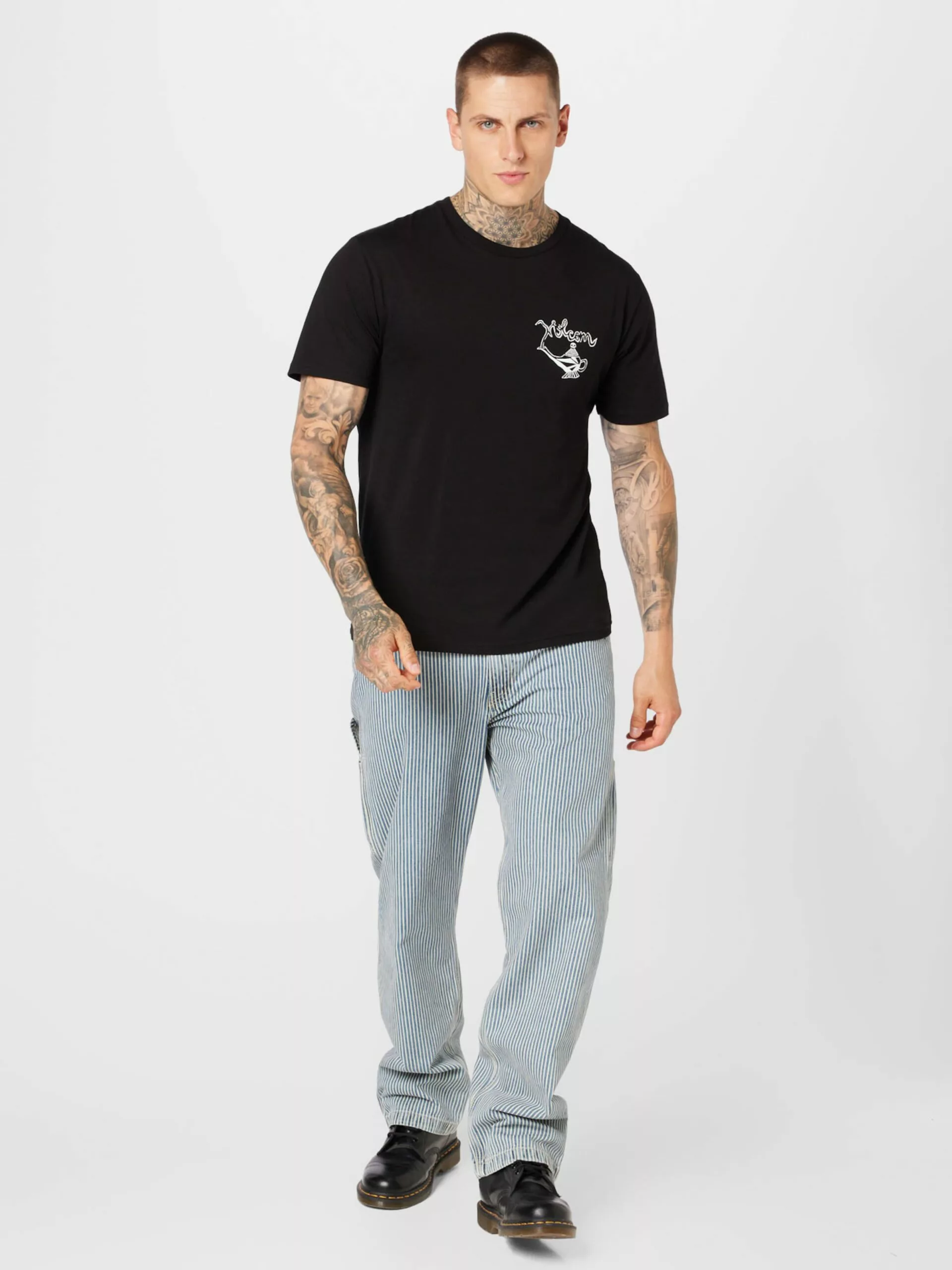 Volcom T-shirts T-Shirt GONYMAGIC Homme Noir 7 Volcom T-shirts T-Shirt GONYMAGIC Homme Noir – Image 5
