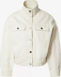 Volcom Vestes En Jean Veste Mi-saison DEELYGHT Femme Blanc Cassé