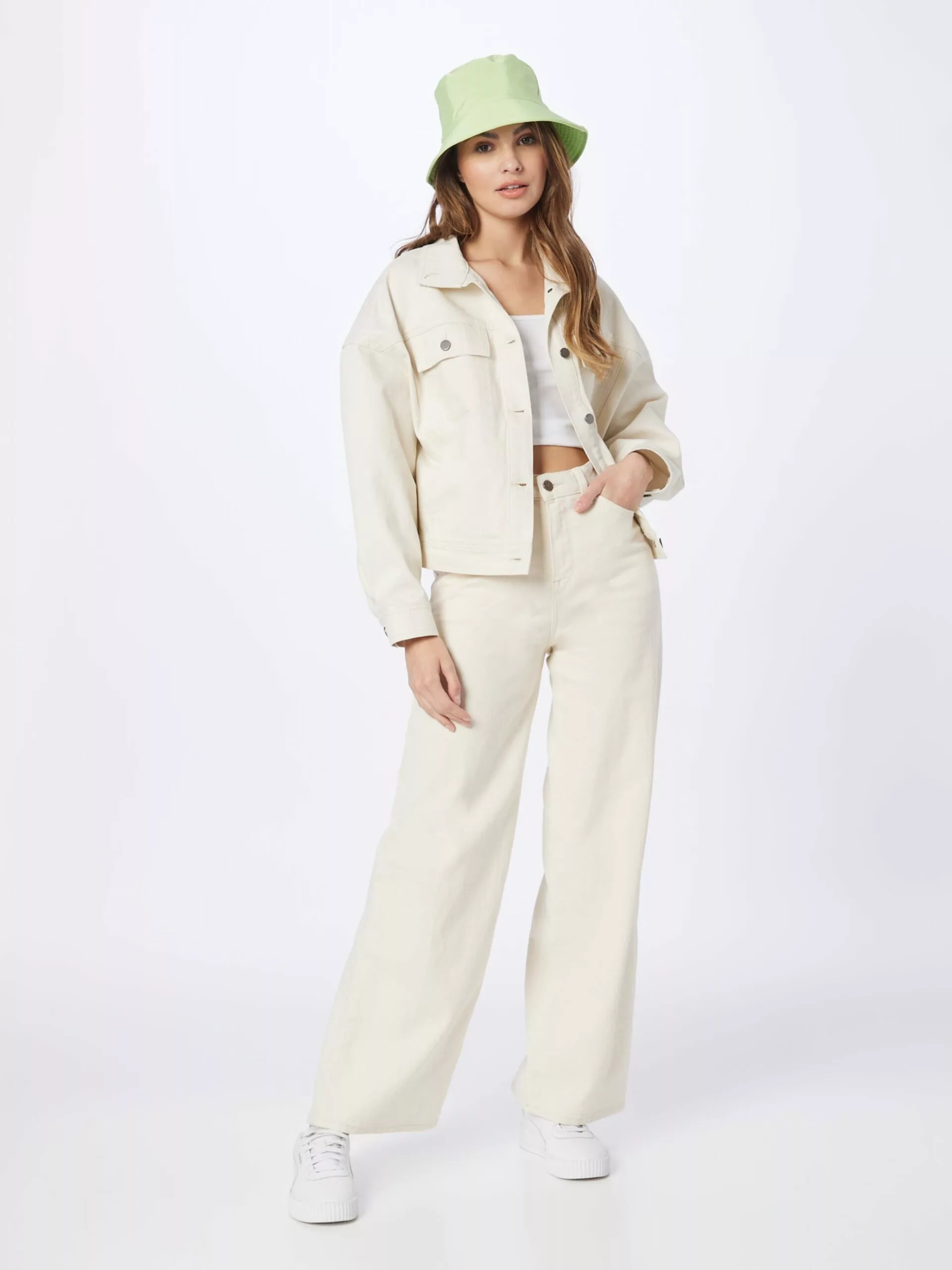 Volcom Vestes En Jean Veste Mi-saison DEELYGHT Femme Blanc Cassé 6 Volcom Vestes En Jean Veste Mi-saison DEELYGHT Femme Blanc Cassé – Image 4