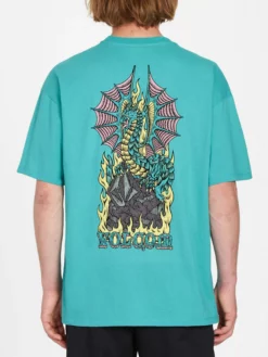 Volcom T-shirts T-Shirt Alstone Homme Aqua -Magasin d'usine Volcom cb768fd552546678bbd8373aecb0dc4c scaled